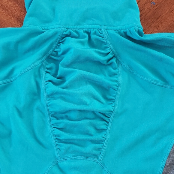MPG Athletics Zip Up Teal Lime Gray Women's Size Small - Picture 3 of 7